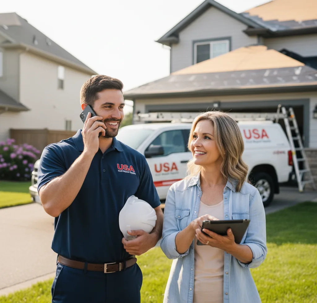 USA Roof Repair Experts customer support in Terryville